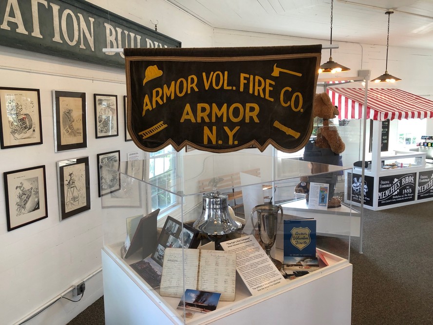 2019 Exhibit celebrating the 75th anniversary of Armor Fire