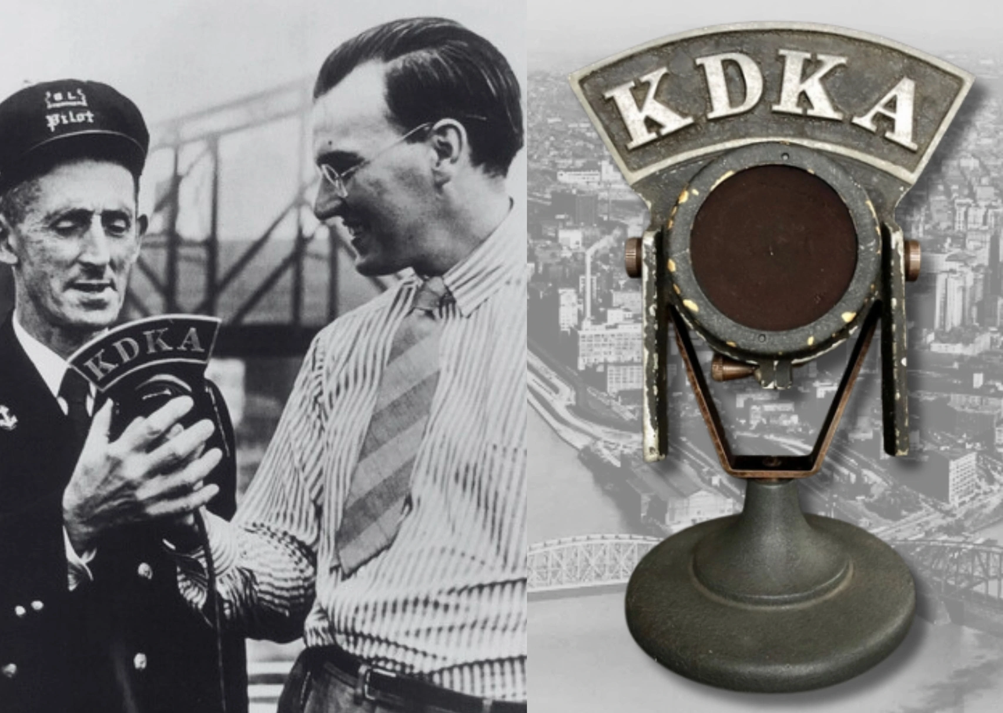 Before he was the first host of NBC's Today Show, Dave Garroway worked at pioneer commercial radio station KDKA in Pittsburgh.